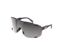Poc - Devour Mid Cat 3 - Lunettes vélo Uranium Black FW26 - Clarity Road Sunny Silver Cat 3