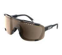 POC - Devour Mid + S2 - Lunettes vélo - uranium black / clarity trail/partly sun silver