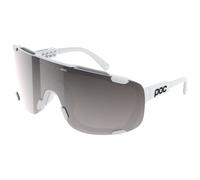 POC - Devour Mid + S3 - Lunettes vélo - hydrogen white / clarity road/sun silver