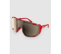 POC Devour Prismane Red Lunettes de soleil rouge Uni