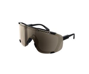 Poc - Devour WF Cat 2 - Lunettes vélo Uranium Black - Clarity Trail Partly Sunny Silver Cat 2