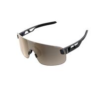 Lunettes POC Elicit noires avec lentille Clarity Trail Partly Sunny Silver