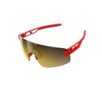 Poc - Elicit Toric Cat 2 - Lunettes vélo Prismane Red 2026 - Clarity Road Partly Sunny Gold Cat 2