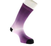 POC Essential Print Chaussettes de vélo L Lilas