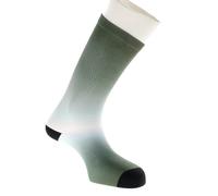 POC Essential Print Chaussettes de vélo S Vert foncé olive