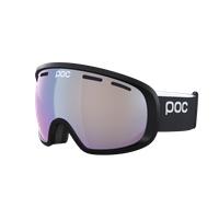 Poc - Fovea Mid Photochromic WF Photochromic Cat 1-3 - Masque ski Uranium Black - Photochromic Changeable Sky Blue Cat 1-3