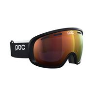 Masque POC Fovea noir avec verre Clarity Intense Partly Sunny Orange