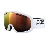 Poc Fovea Wide Fit Ski Goggles Blanc Partly Sunny Orange/CAT2