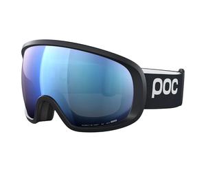 Poc Fovea Wide Fit Ski Goggles Noir Partly Sunny Blue/CAT2