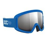 Masque POC POCito Opsin bleu avec lentille Clarity Partly Sunny Silver pour enfants
