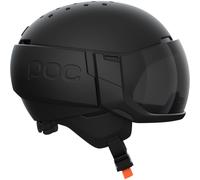 Casque POC Levator MIPS noir avec verre à effet miroir Clarity Comp Low Light - M-L