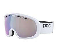 Poc Fovea Mid Photochromic Ski Goggles Blanc Light Pink Sky Blu/CAT1-3