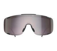POC Lunettes de vélo Devour Mid Cat 3 – Uranium Black / Clarity Road Sunny Silver Cat 3