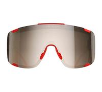 Poc - Devour Ultra Cat 2 - Lunettes vélo Prismane Red - Clarity Trail Partly Sunny Silver Cat 2