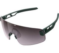 Lunettes POC Elicit Toric vert foncé avec lentille Clarity Road Sunny Silver