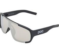 POC Lunettes de vélo Aspire Mid Cat 2 — Uranium Black / Clarity Trail Partly Sunny Silver
