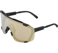 POC Lunettes de Sport Devour Modèle 2024 noir clarity road-partly sunny gold