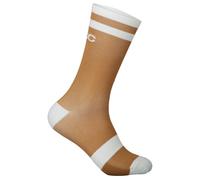 POC Lure Mtb Sock Long - Homme - Marron / Blanc - taille 37-39- modèle 2024