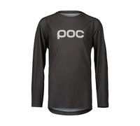 Maillot manches longues enfant poc essential mtb gris fonce