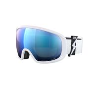 POC Masque Fovea - Blanc - Lentille Clarity Highly Intense Partly Sunny Blue