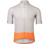 POC M's Essential Road Logo Jersey - Homme - Blanc / Orange - taille S- modèle 2024