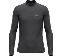 Poc Merino Mock Neck Long Sleeve Base Layer Gris S Homme