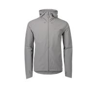 POC M's Transcend Jacket Alloy Grey Homme Gris clair - Vestes et coupe-vent de cyclisme hommes XXL