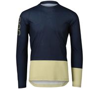 POC Mtb Pure Ls Jersey - Homme - Bleu / Jaune - taille XL- modèle 2024