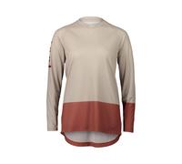 Poc - MTB Pure LS Jersey - Maillot VTT femme Light Sandstone Beige / Himalayan Salt - XS