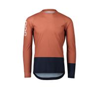 Poc - MTB Pure LS Jersey - Maillot VTT homme Himalayan Salt / Turmaline Navy - XS