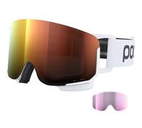 POC Nexal hydrogen white/partly sunny orange + lentille de change 26/27