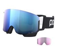 POC Nexal Mid uranium black/partly sunny blue + lentille de change
