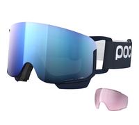 POC Nexal Mid uranium black/partly sunny blue + lentille de change