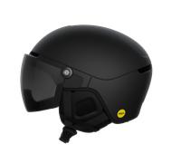 POC Casque de ski adulte Obex Visor - Uran Noir Mat - Clarity Universal/Sunny/Grey - XS-S (51-54 cm)