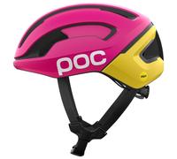 POC Casque de cyclisme Omne Air MIPS – L (56-61 cm) Rhos Red Matt/Citrine Yellow Matt