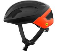 Casque vÃ©lo de route POC Omne Air MIPS (Uranium Black Matt/Fluorescent Orange Matt) MED