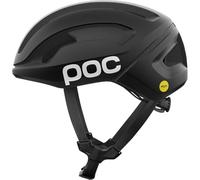 POC Casque de cyclisme Omne Air MIPS – L (56-61 cm) – Uranium Black Matt / Hydrogen White w logo