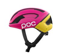POC Casque de cyclisme Omne Air MIPS – L (56-61 cm) Rhos Red Matt/Citrine Yellow Matt