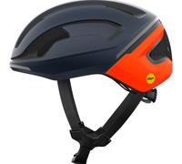 POC Omne Beacon MIPS Apatite Navy Matt/Fluorescent Orange Matt Bleu - Casques pour vélo sur route M