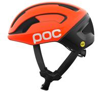 POC Casque vélo de route Omne Beacon MIPS – Fluorescent Orange Matt / Uranium Black Matt – L (56-61 cm)