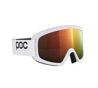 POC Masque de ski Opsin Hydrogen White – Verre Clarity Intense Partly Sunny Orange