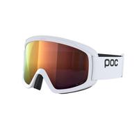 POC Masque de ski Opsin Hydrogen White – Verre Clarity Intense Partly Sunny Orange