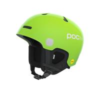 POC POCito Auric Cut MIPS Casques de Ski Jeunesse Unisexe, Fluorescent Yellow/Green, XS-S (51-54cm)