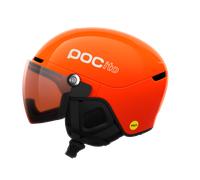 Poc - Pocito Obex Visor - Casque ski avec visière enfant Fluorescent Orange - XS / S (51 - 54 cm)