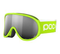 Masque POC POCito Retina vert avec lentille Clarity Partly Sunny Silver enfant