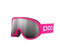 Masque POC POCito Retina fuchsia avec lentille Clarity Partly Sunny Silver pour enfants