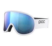 Masque POC Retina blanc avec verre Clarity Highly Intense Partly Sunny Blue