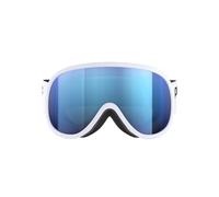 Masque POC Retina Mid blanc avec verre Clarity Highly Intense Partly Sunny Blue