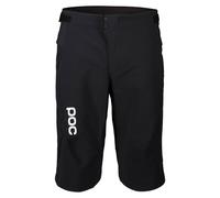 POC - Short de VTT coupe-vent et déperlant - Infinite All-Mountain Short Uranium Black pour Homme en Nylon - Taille XL - Noir Noir XL