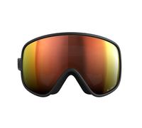 Poc Vitrea Wide Fit Ski Goggles Noir Partly Sunny Orange/CAT2